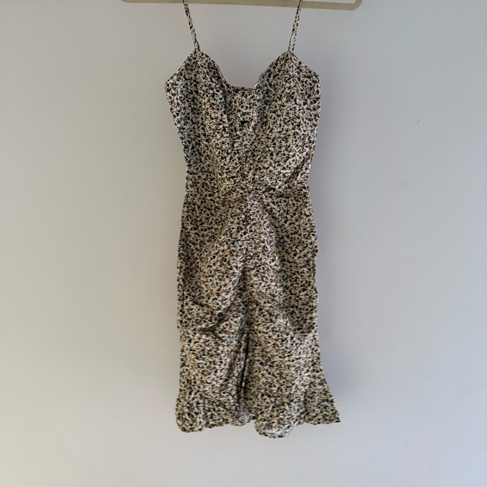 Floral Spaghetti Strap Dress